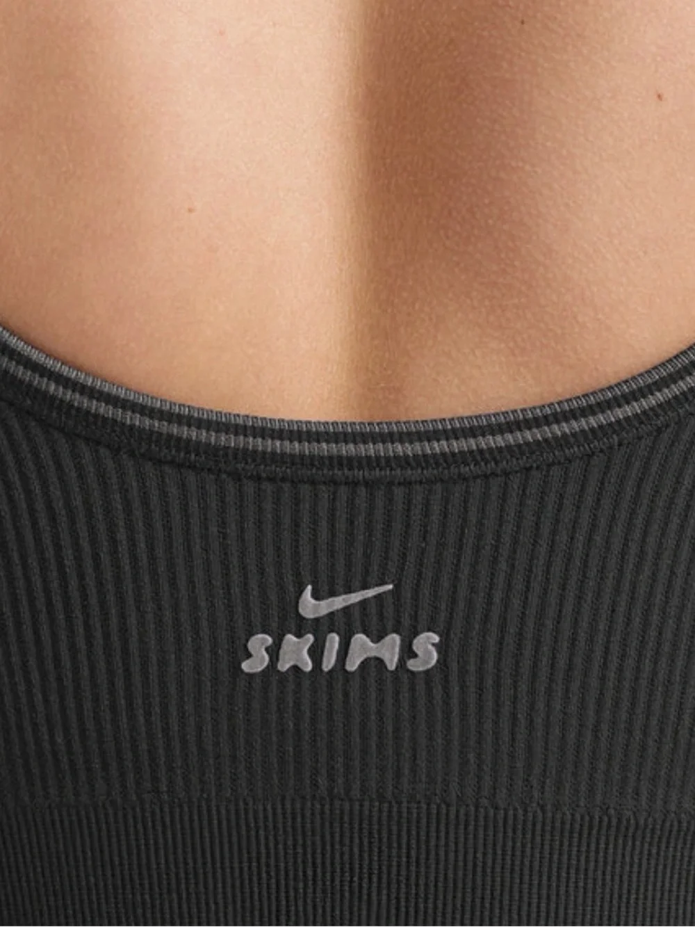 Skims  x Nike ribbed seamless scoop bra